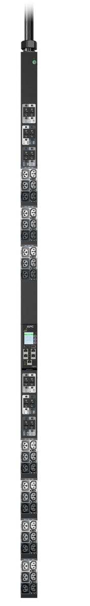 NetShelter Rack PDU Advanced - Gen 2 - power distribution unit (rack-mountable) - metered, 43.5kW, 400V, 63A, or, 415V, 60A, 560P6 - AC 400/415 V - 34.6 kW - 34600 VA - 3-phase - Ethernet 10/100/1000, USB - input: IEC 60309 3P+N+PE - output connectors: 42 thumbnail