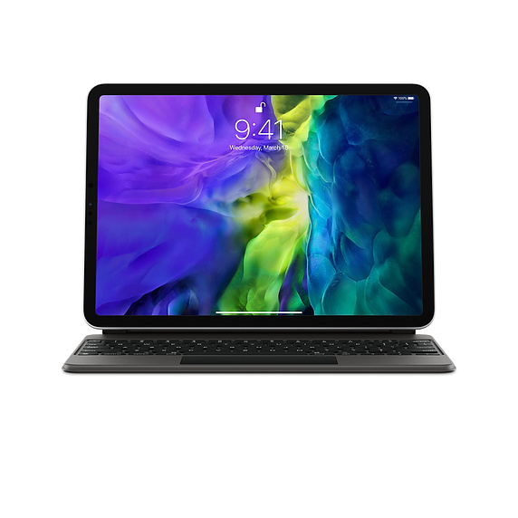Magic Keyboard - Keyboard and folio case - with trackpad - backlit - Apple Smart connector - US - for 10.9-inch iPad Air (4th generation, 5th generation), 11-inch iPad Air (M2, M3), 11-inch iPad Pro (1st generation, 2nd generation, 3rd generation, 4th gen thumbnail