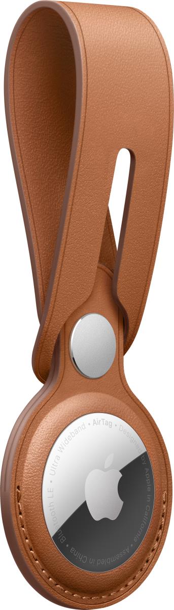 *^AIRTAG LEATHER LOOP - SADDLE BROWN thumbnail