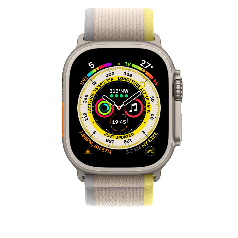 *^APPLE WATCH 49 YELLOW/BEIGE TL M/L thumbnail