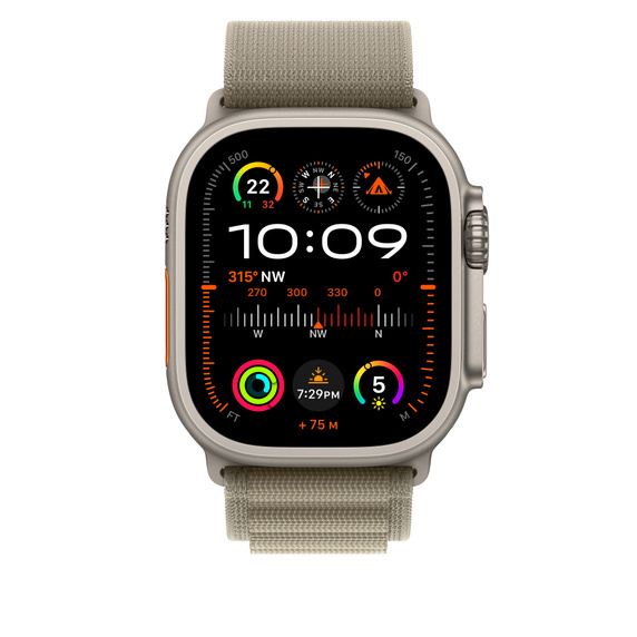 *APPLE WATCH 49 OLIVE ALP S thumbnail