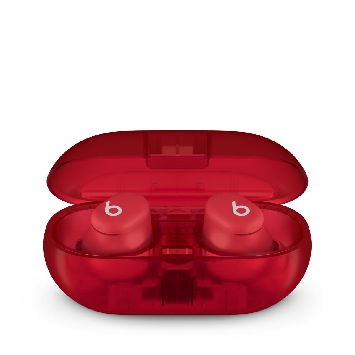 Beats Solo Buds - True wireless earphones with mic - in-ear - Bluetooth - transparent red thumbnail
