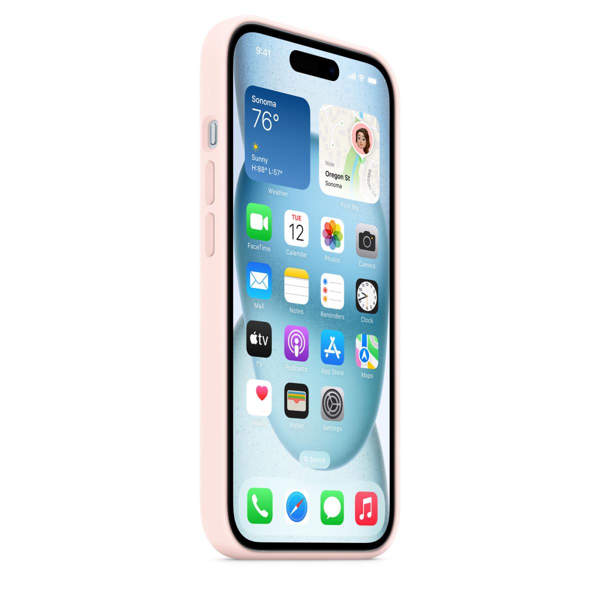 IPHONE 15 SI CASE LIGHT PINK thumbnail