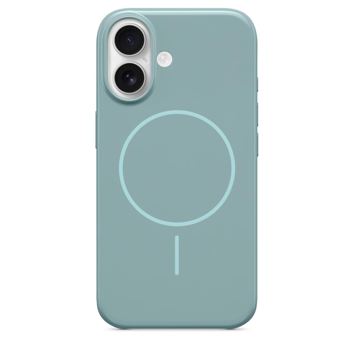 Beats - Protective cover for mobile phone - MagSafe compatibility - plastic - riptide blue - for iPhone 16 thumbnail