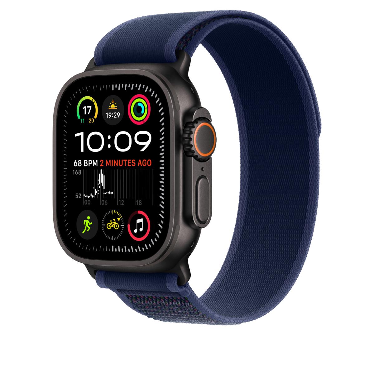 *APPLE WATCH 49 BLUE BLACK TI TL M/L thumbnail
