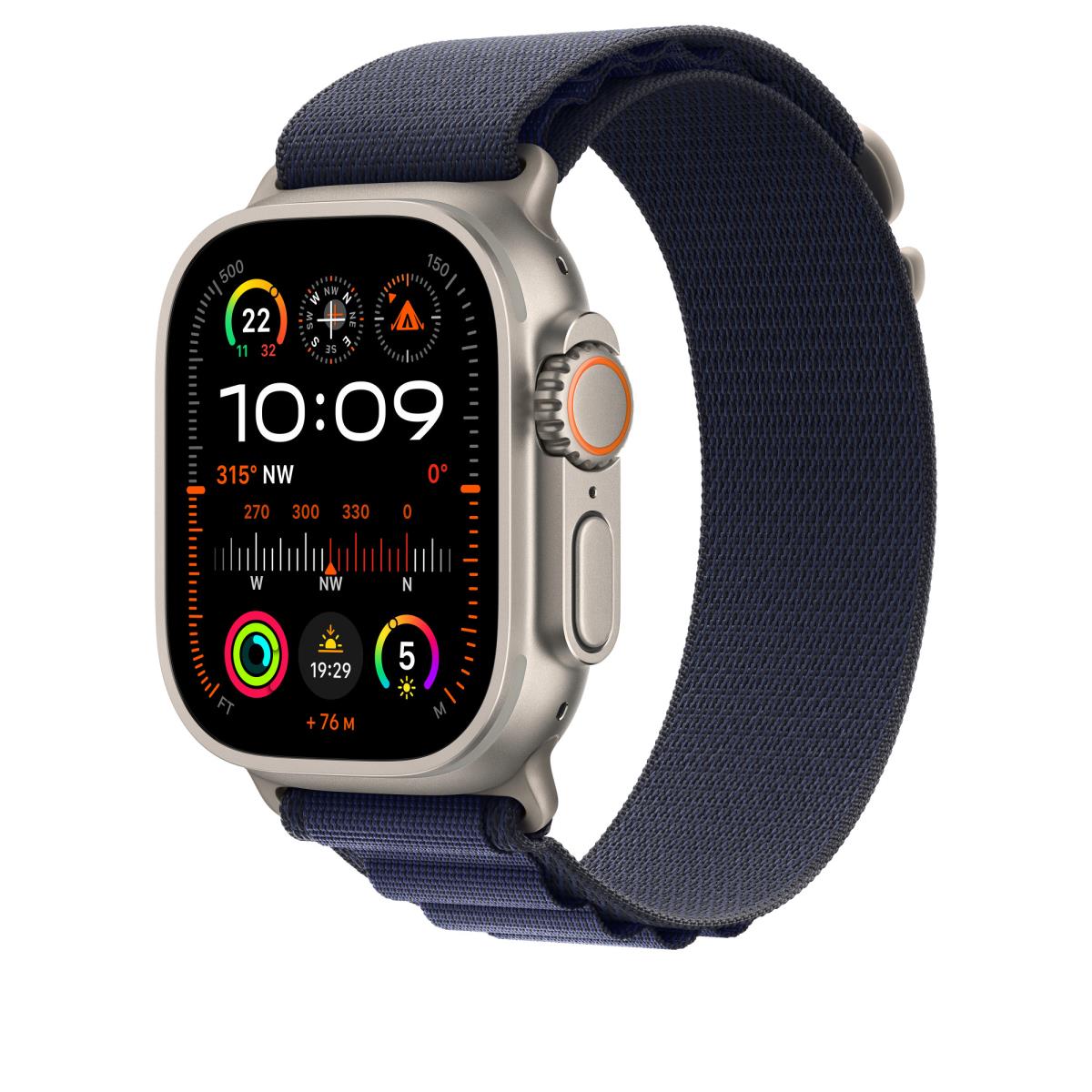 *APPLE WATCH 49 NAVY NATURAL TI ALP thumbnail
