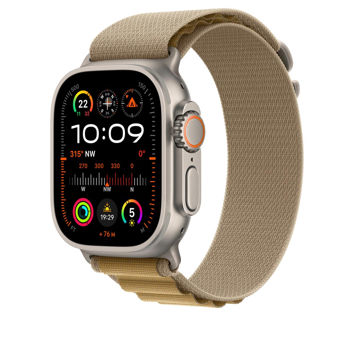 *APPLE WATCH 49 TAN NATURAL TI ALP L thumbnail
