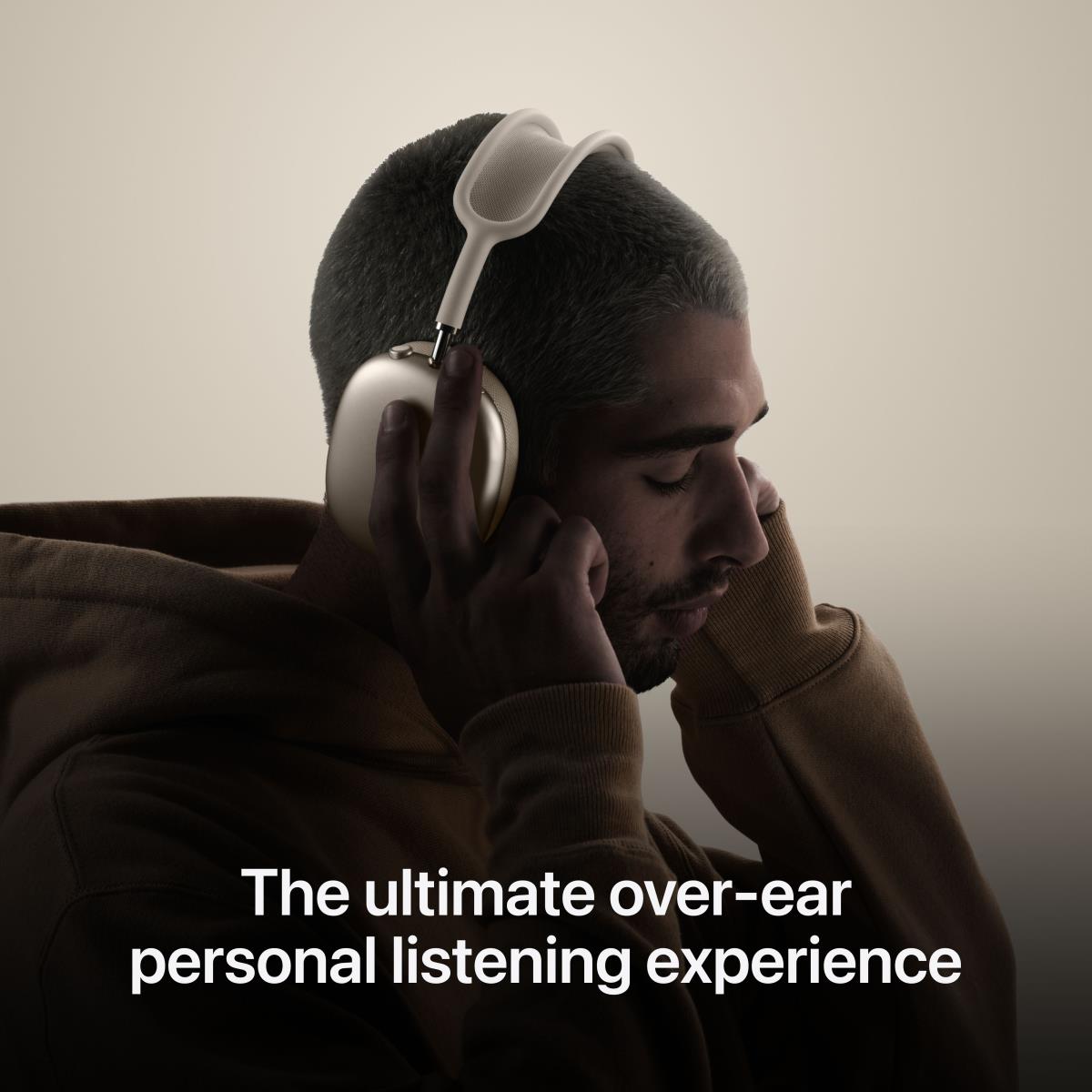 AirPods Max - Headphones with mic - full size - Bluetooth - wireless - active noise cancelling - midnight thumbnail