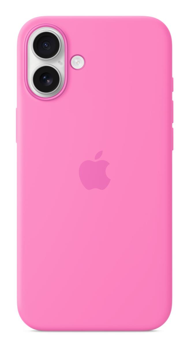 - Protective cover for mobile phone - MagSafe compatibility - silicone - peony - for iPhone 16 Plus thumbnail