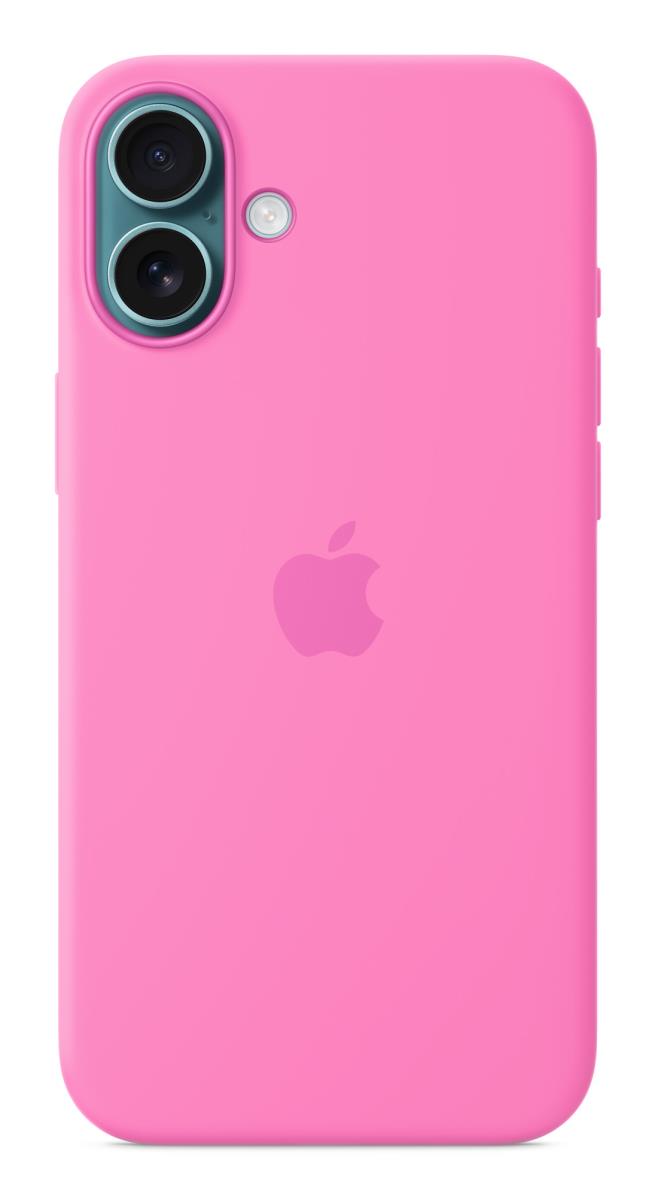 - Protective cover for mobile phone - MagSafe compatibility - silicone - peony - for iPhone 16 Plus thumbnail