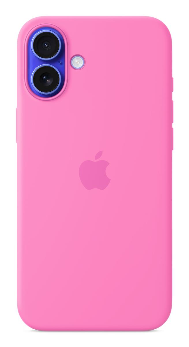 - Protective cover for mobile phone - MagSafe compatibility - silicone - peony - for iPhone 16 Plus thumbnail