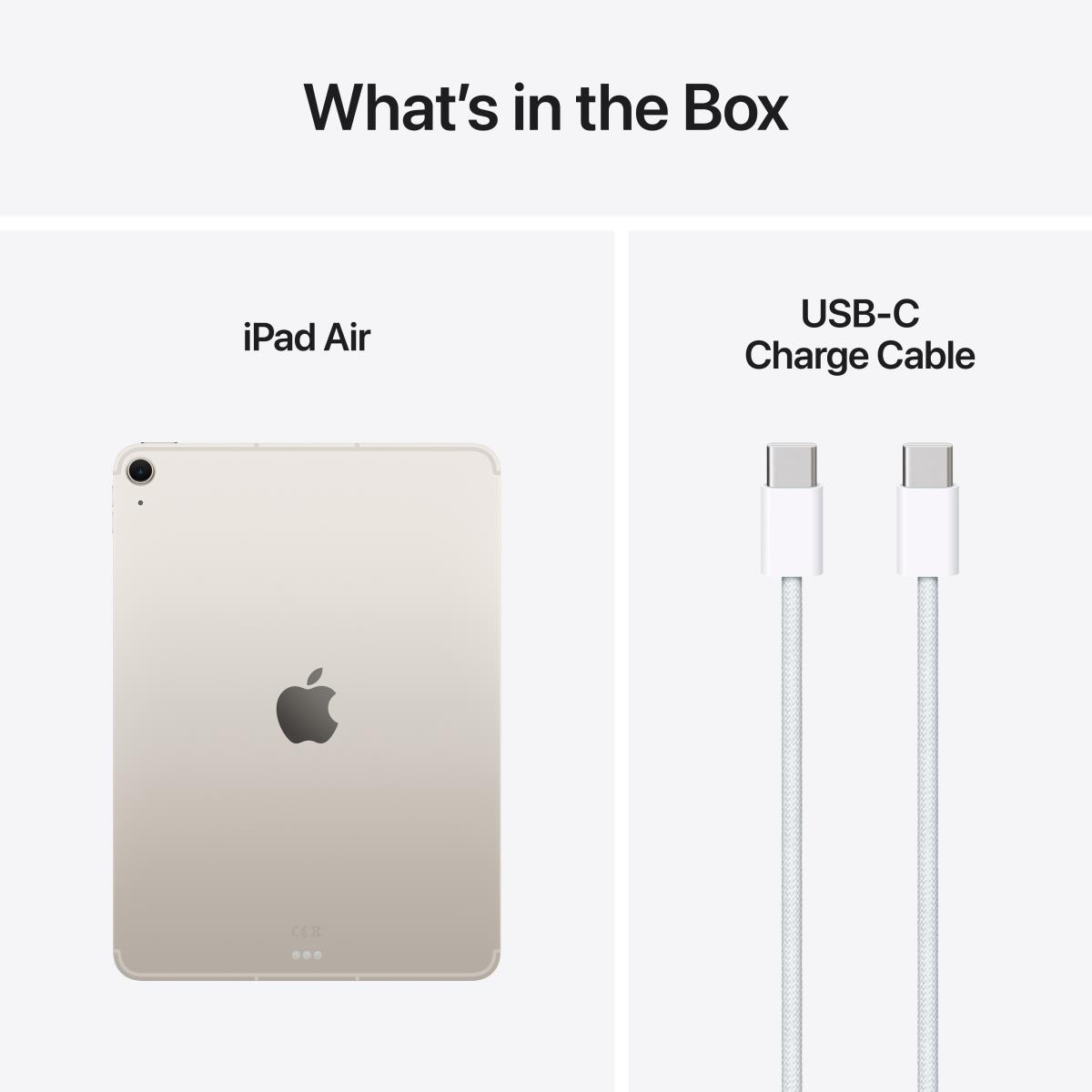 EU Product - iPad Air 11 M3 Wi-Fi + Cellular 512GB (polarstern) 7.Gen thumbnail