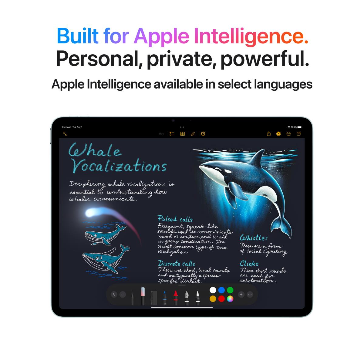 EU Product - iPad Air 11 M3 Wi-Fi + Cellular 512GB (polarstern) 7.Gen thumbnail