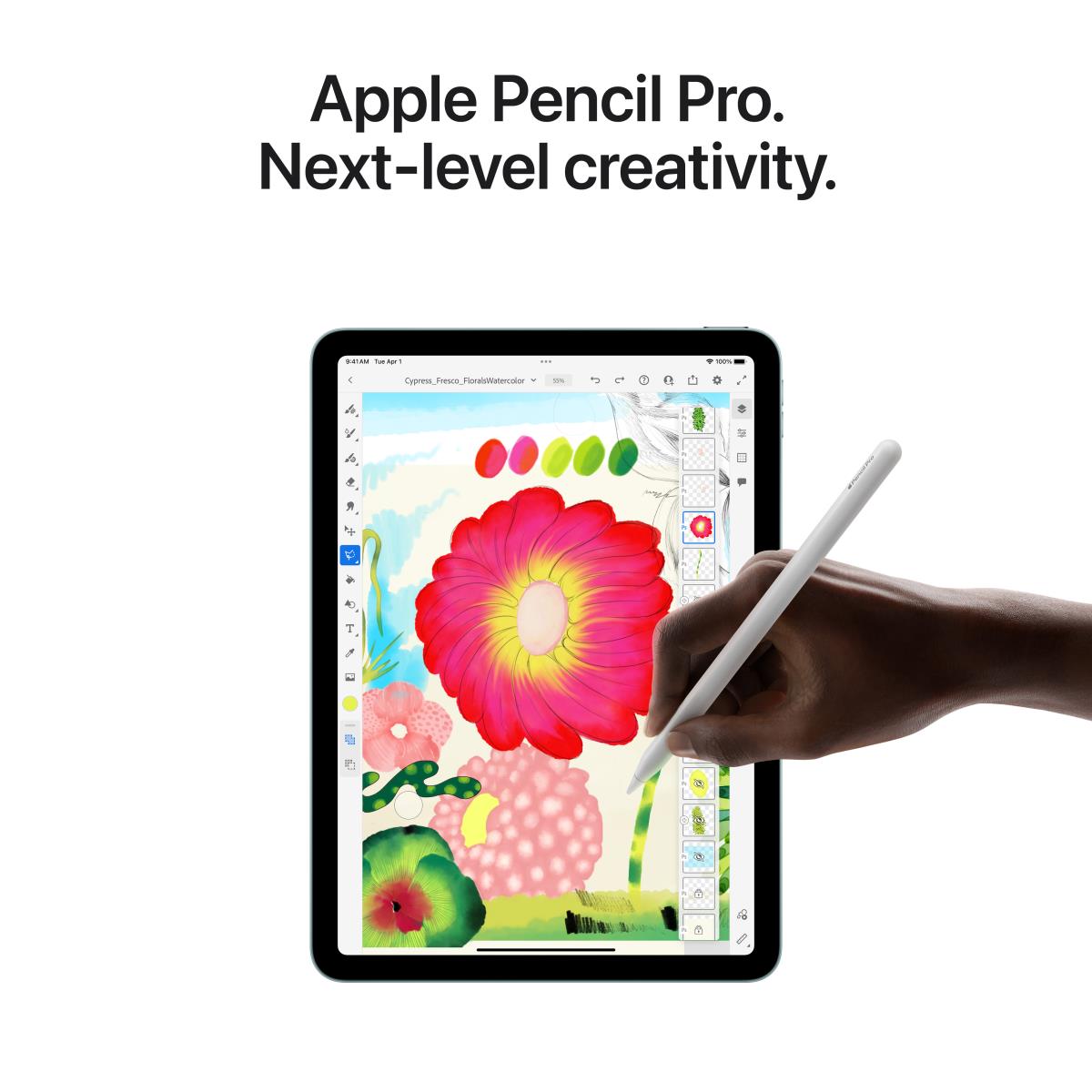 EU Product - iPad Air 11 M3 Wi-Fi + Cellular 512GB (polarstern) 7.Gen thumbnail