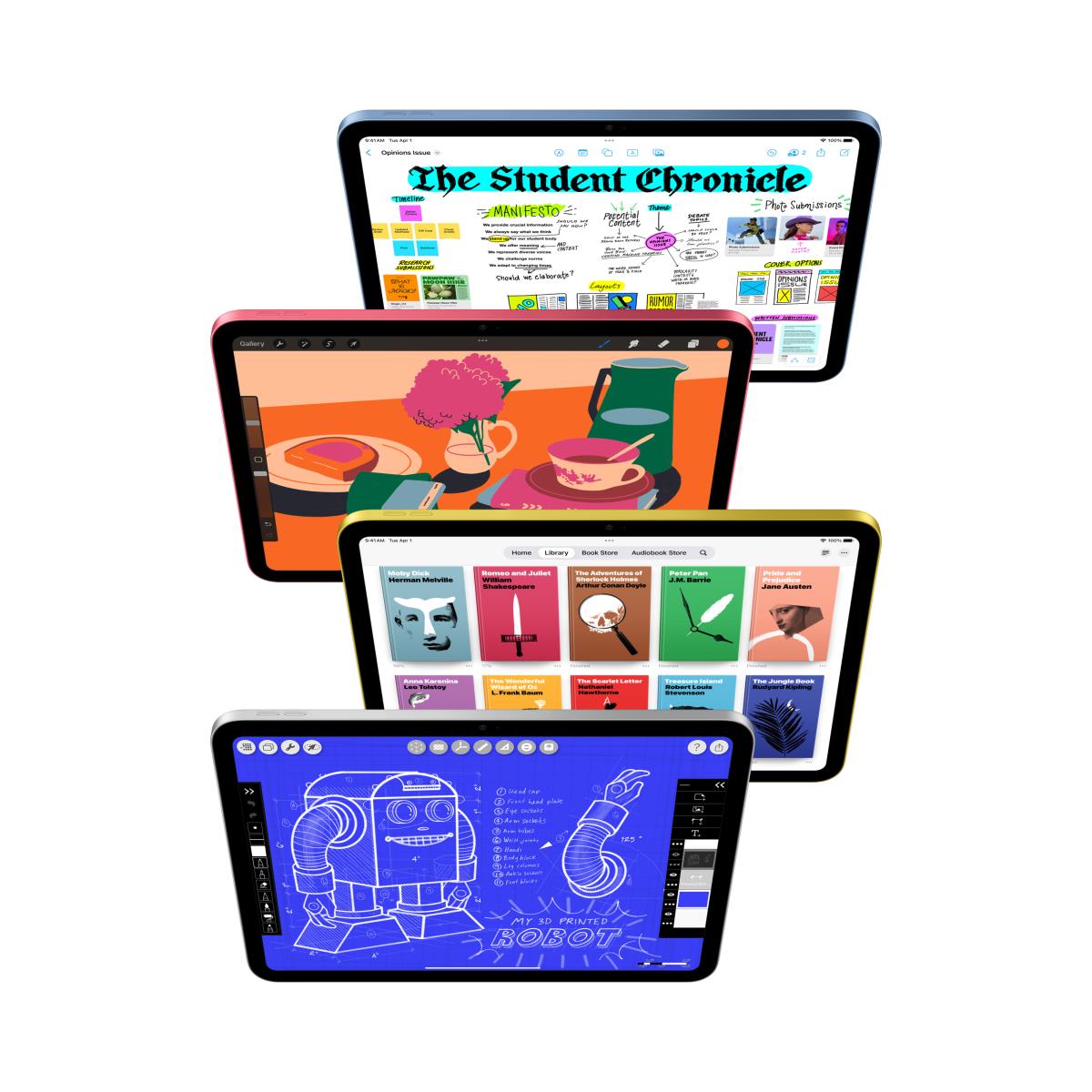 EU Product - iPad 11 11. Gen Wi-Fi - Blue - Tablet - 3.4 GHz thumbnail