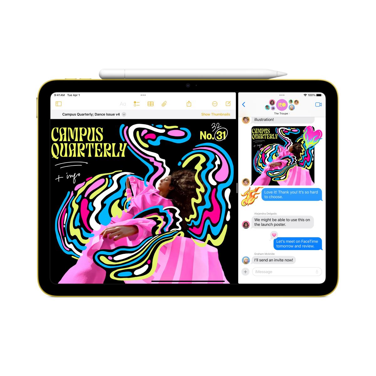 EU Product - iPad 11 11. Gen Wi-Fi - Silver - Tablet - 3.4 GHz thumbnail