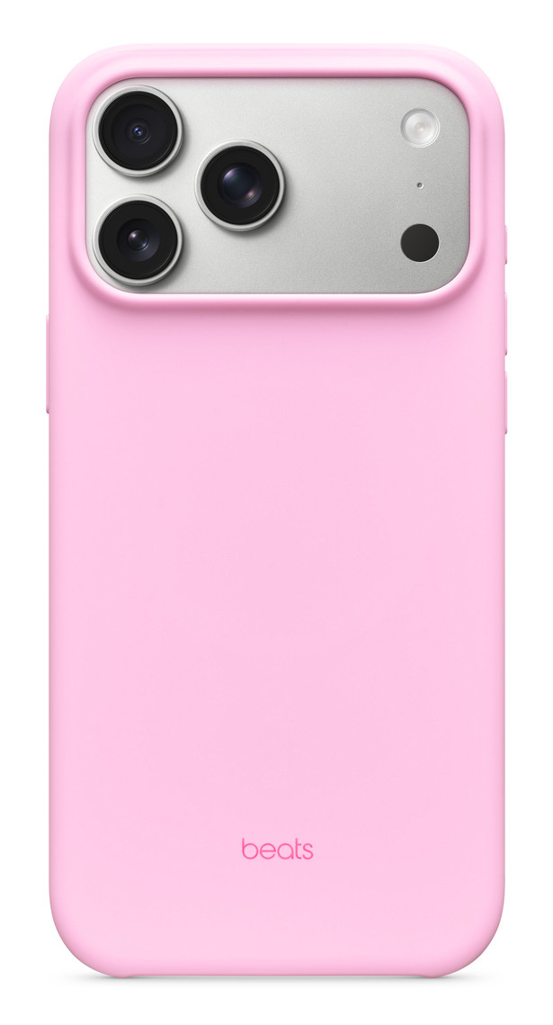 Beats - Protective cover for mobile phone - camera control - MagSafe compatibility - polycarbonate - pebble pink - for iPhone 17 Pro Max thumbnail