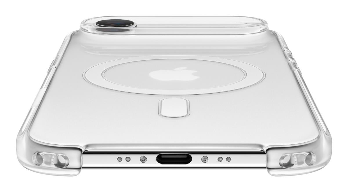 - Protective cover for mobile phone - MagSafe compatibility - reinforced polycarbonate plastic - frost - for iPhone Air thumbnail