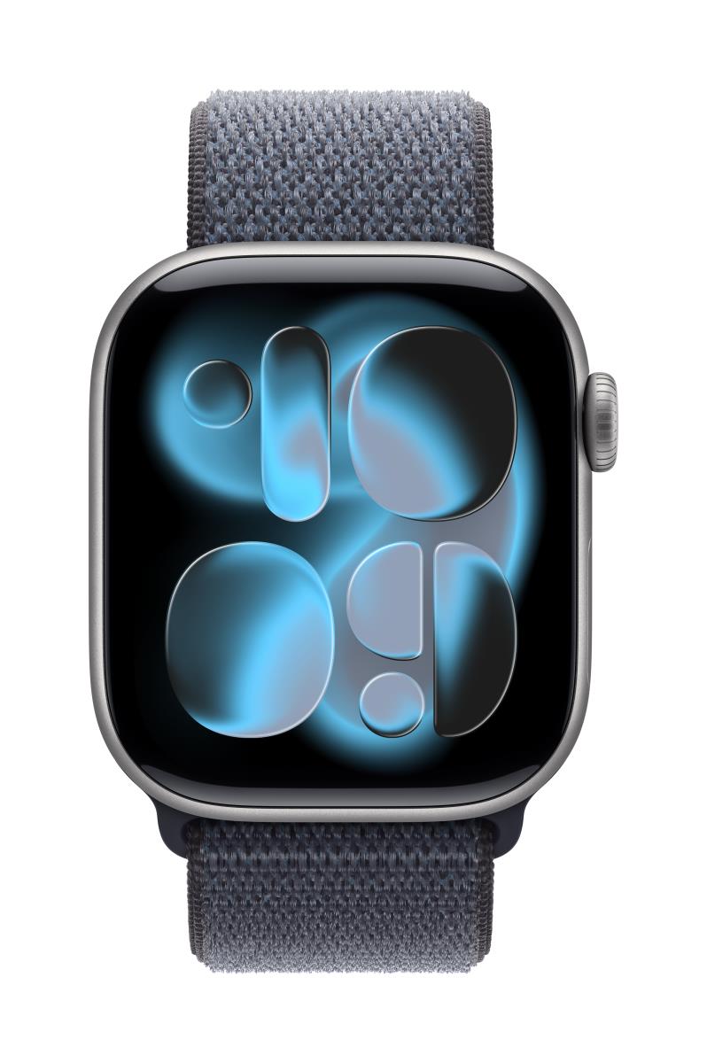- Loop for smart watch - 42mm - 130-200 mm - anchor blue - for Watch Herm?s Series 7, Herm?s Series 9, SE 3, Series 10, Series 11, Series 8, Series 9 thumbnail