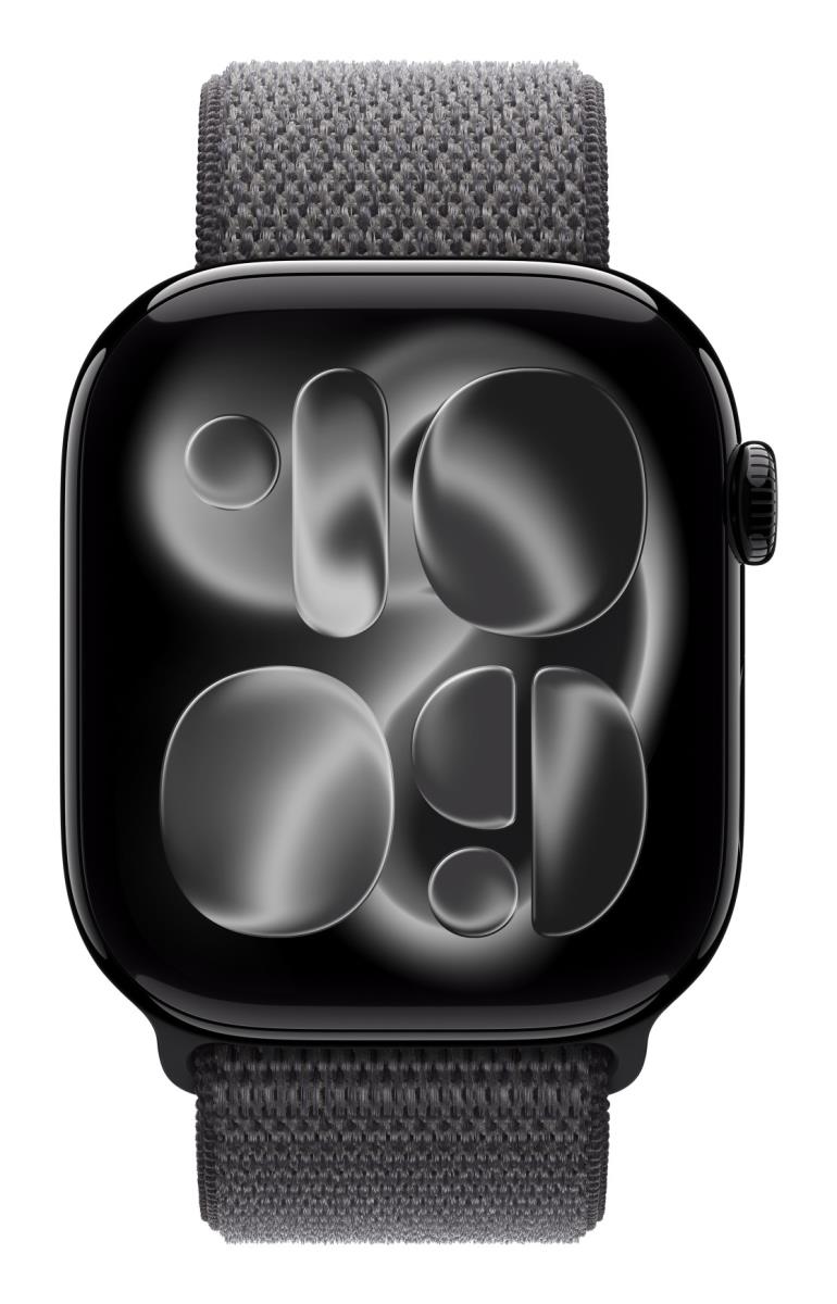 - Loop for smart watch - 46mm - 145-220 mm - dark grey - for Watch Herm?s Series 9, SE 3, Series 10, Series 11, Series 8, Series 9, Ultra 2, Ultra 3 thumbnail
