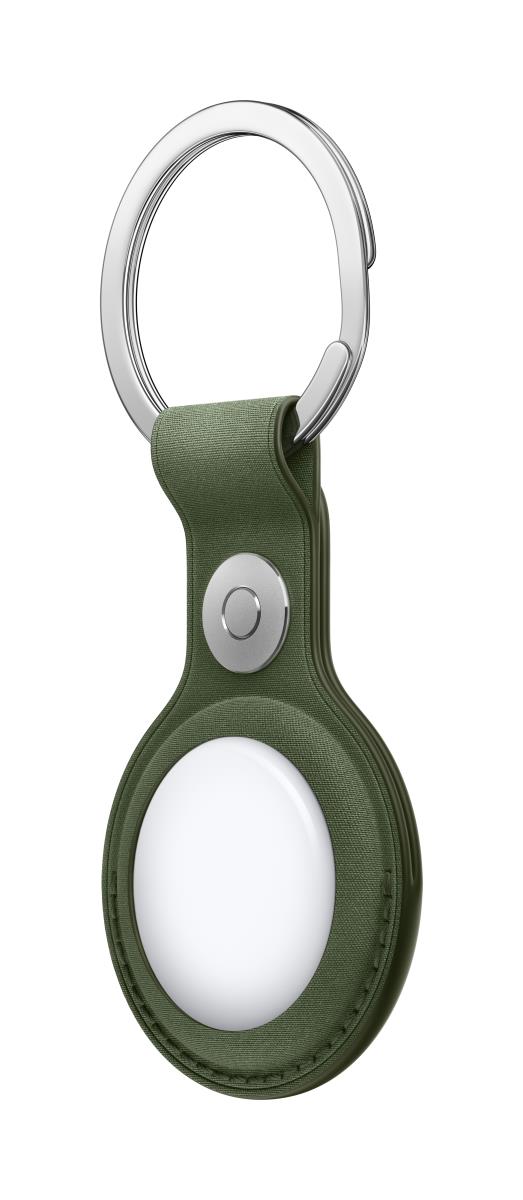 AIRTAG FINEWOVEN KEY RING MOSS thumbnail
