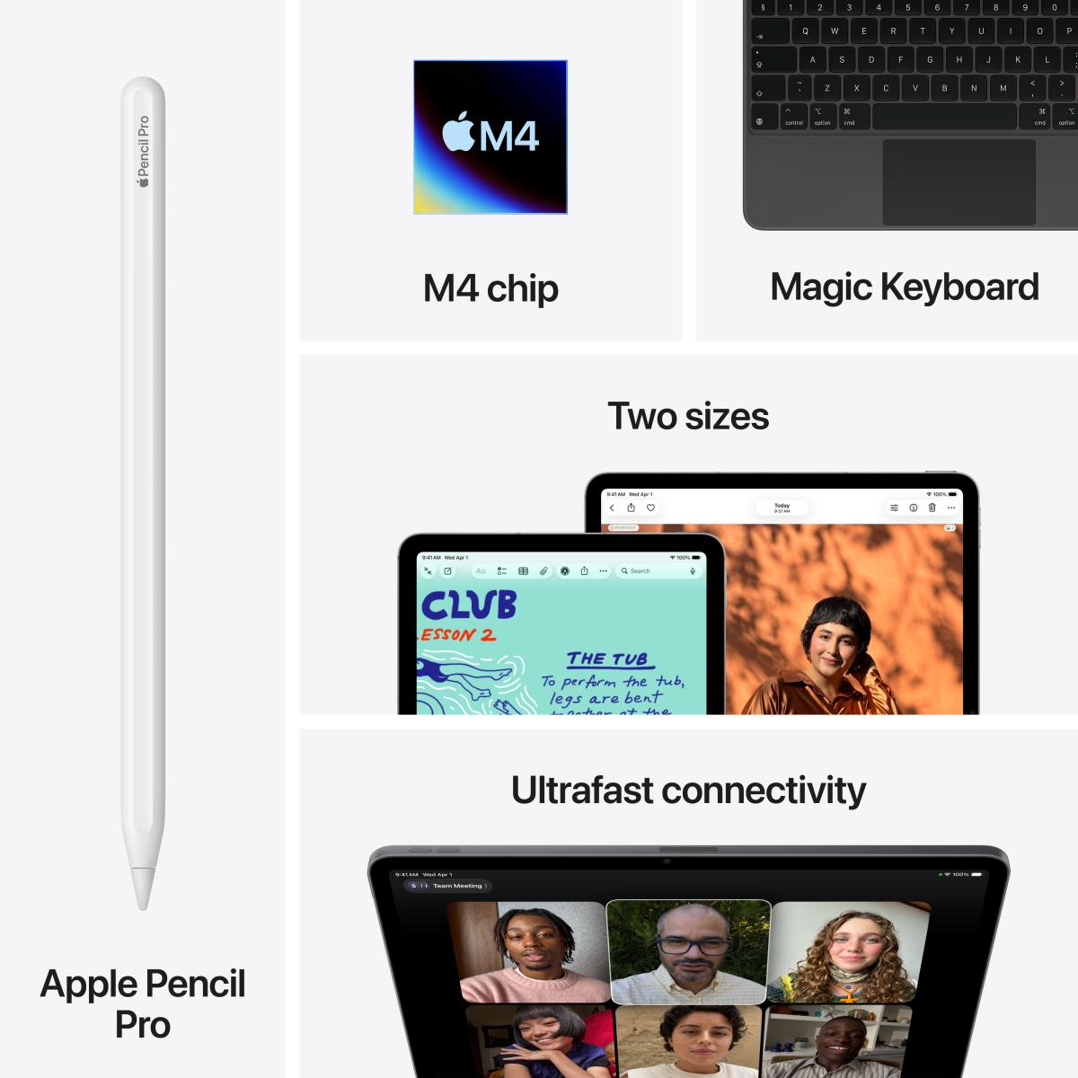 EU Product - iPad Air 11 M4 Wi-Fi spacegrau - Tablet - Apple M4 thumbnail