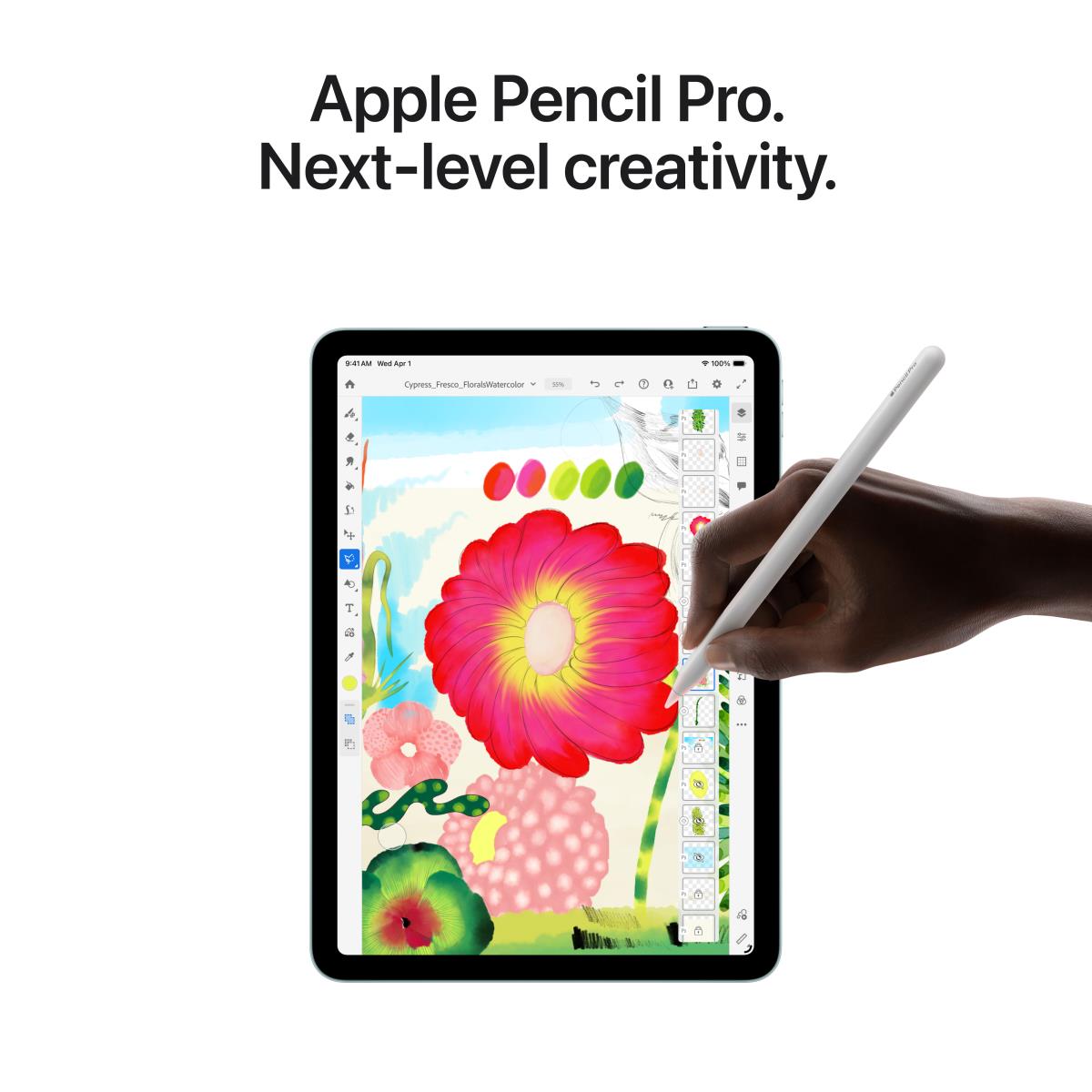 EU Product - iPad Air 11 M4 WiFi Cell Starlight - Tablet - Apple M4 thumbnail