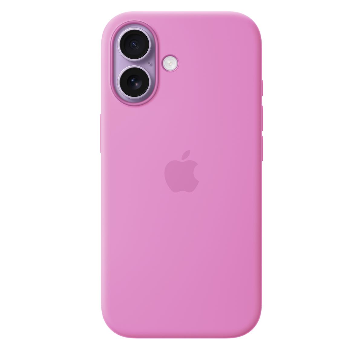 - Protective cover for mobile phone - MagSafe compatibility - silicone - electric lavender - for iPhone 17 thumbnail