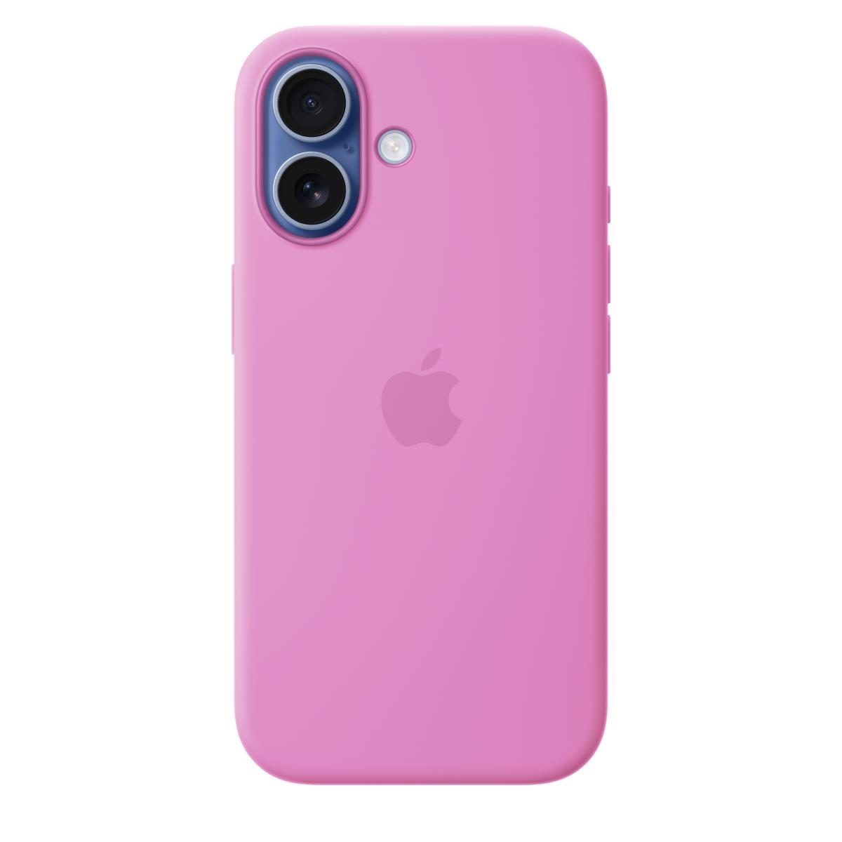 - Protective cover for mobile phone - MagSafe compatibility - silicone - electric lavender - for iPhone 17 thumbnail