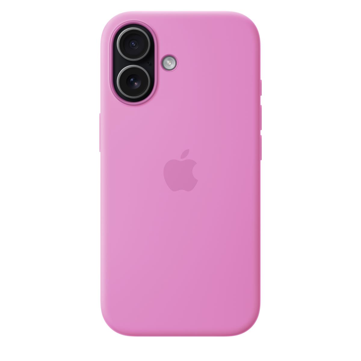 - Protective cover for mobile phone - MagSafe compatibility - silicone - electric lavender - for iPhone 17 thumbnail