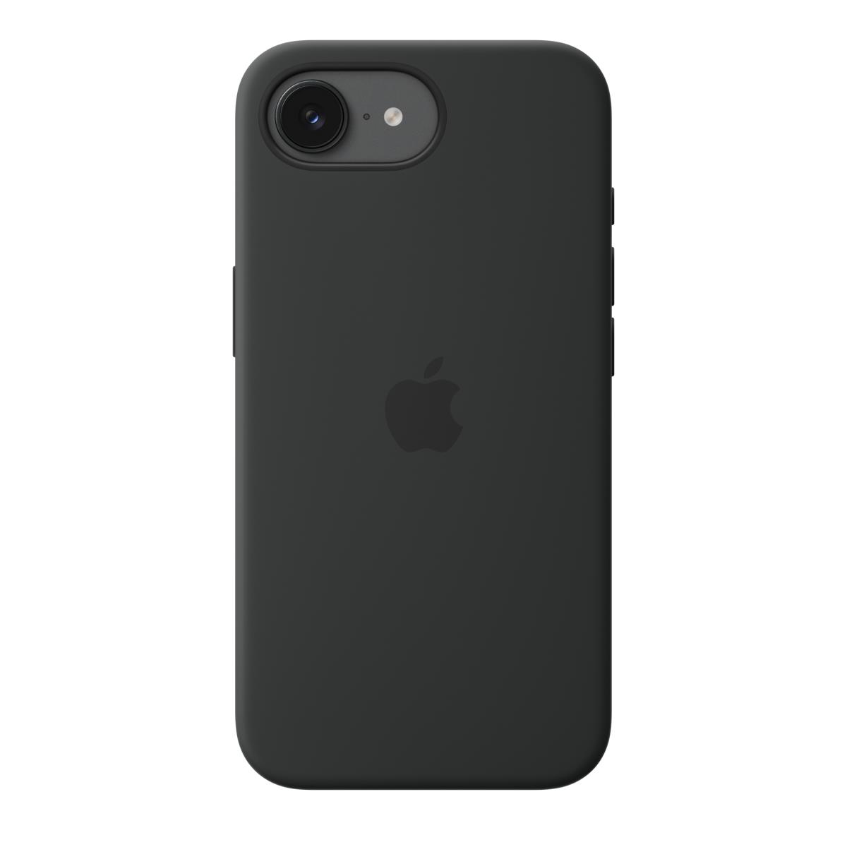 - Protective cover for mobile phone - MagSafe compatibility - silicone - black - for iPhone 17e thumbnail