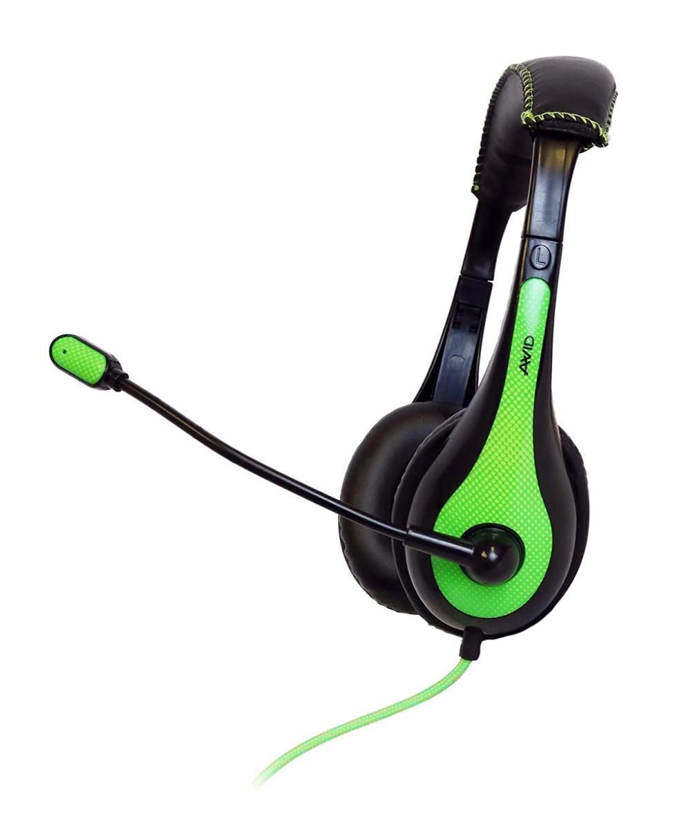 AE-36 Headset with 3.5mm Jack Green thumbnail