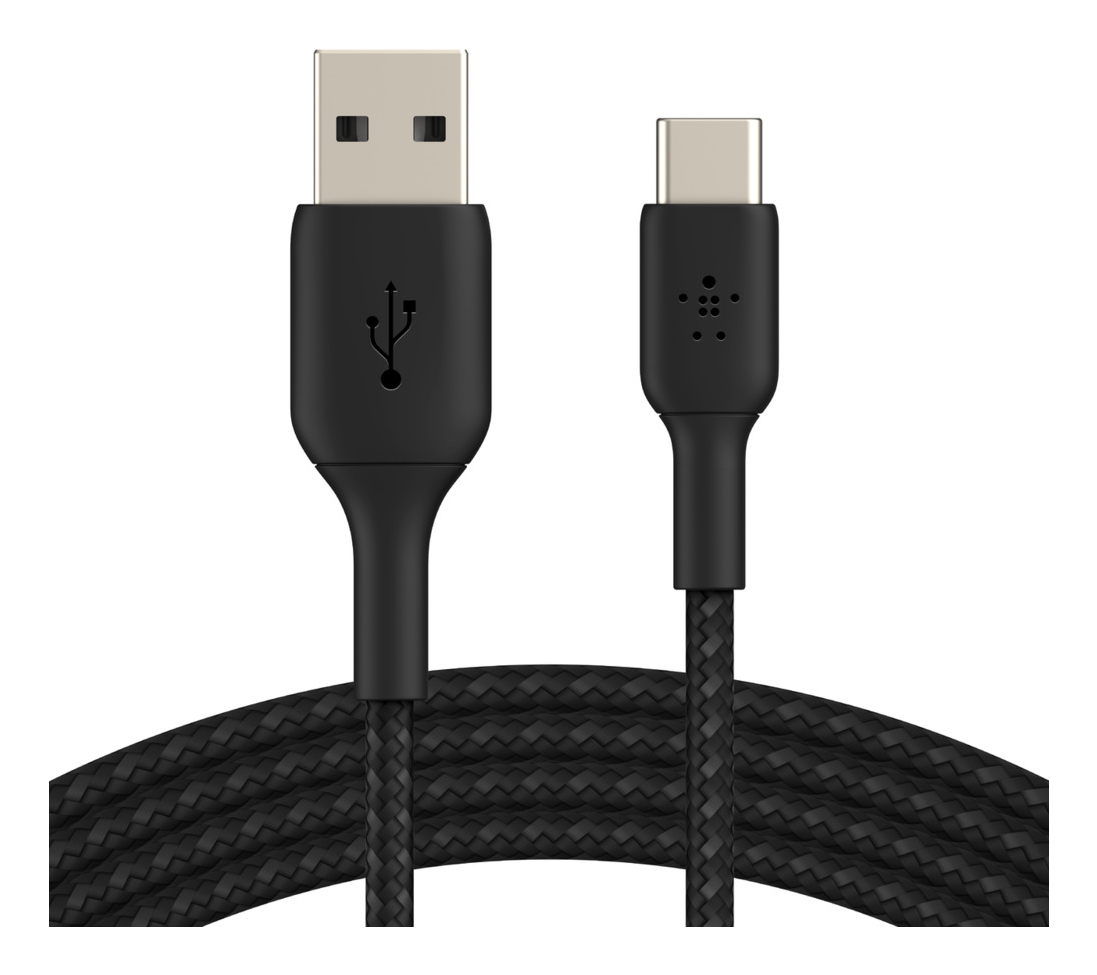 USB-C/USB-A CABLE 3M BLACK thumbnail