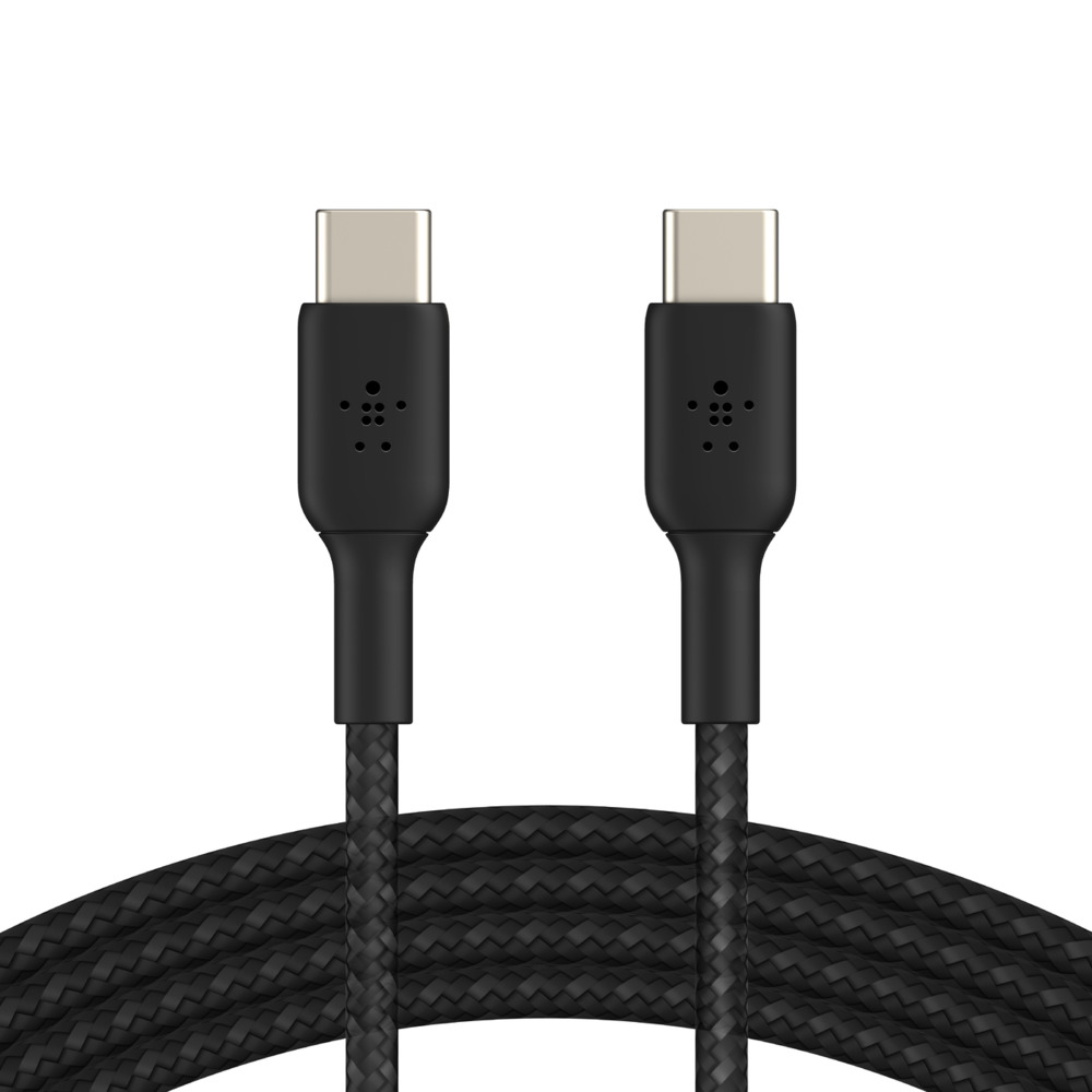USB-C TO USB-C BRAIDED 1M BLK thumbnail