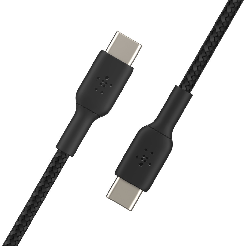 USB-C TO USB-C BRAIDED 1M BLK thumbnail