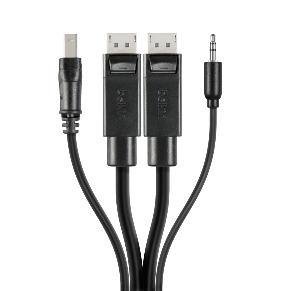 TAA Dual-Head DP to DP KVM Combo Cable  3m thumbnail
