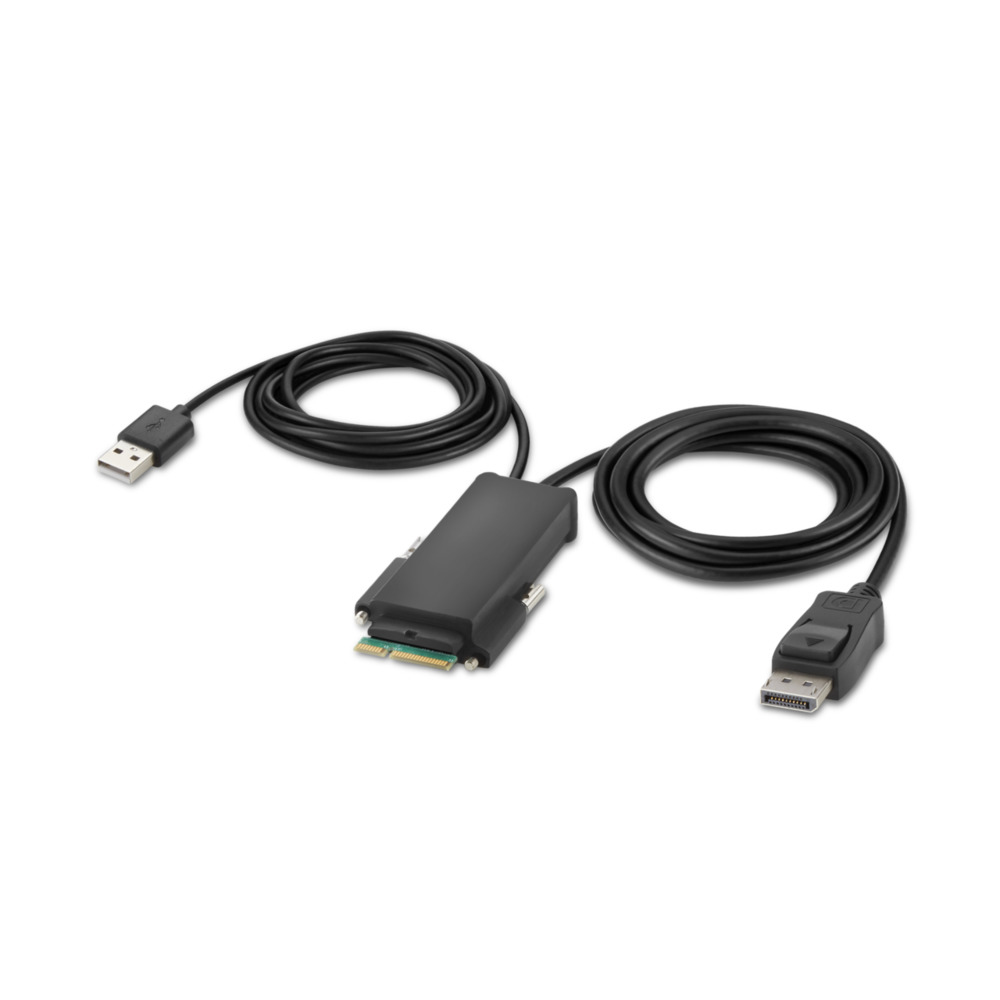 4-Port Single Head DP Modular Secure KVM Switch PP4.0 W/Remote - cables incl. thumbnail