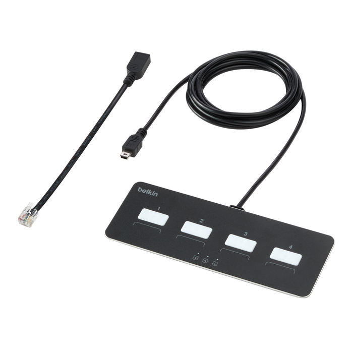 Modular KVM/KM Replacement Remote Control 4 Port thumbnail
