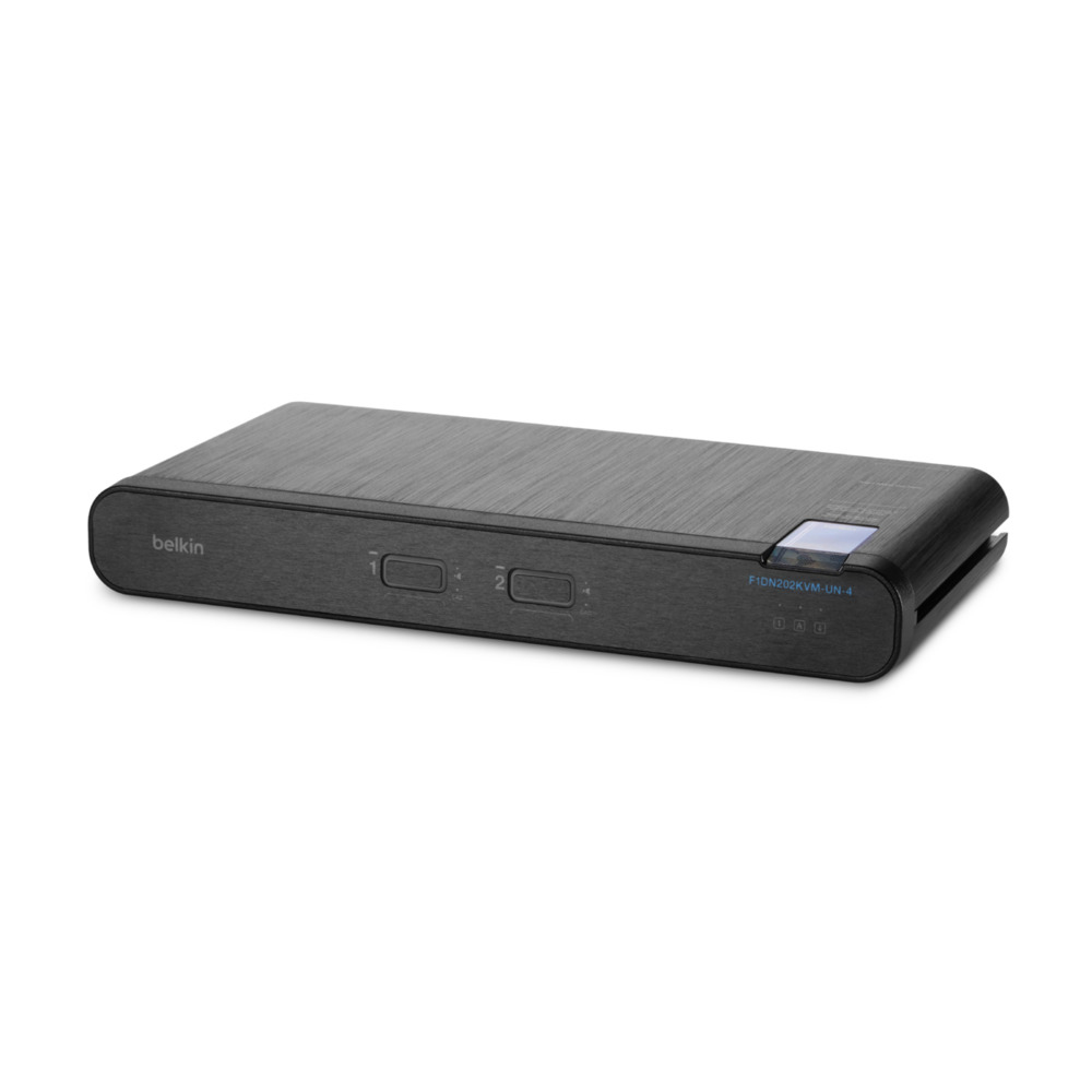 2-Port Dual Head DP/HDMI to DP/HDMI Video Secure Desktop KVM Switch PP4.0 thumbnail