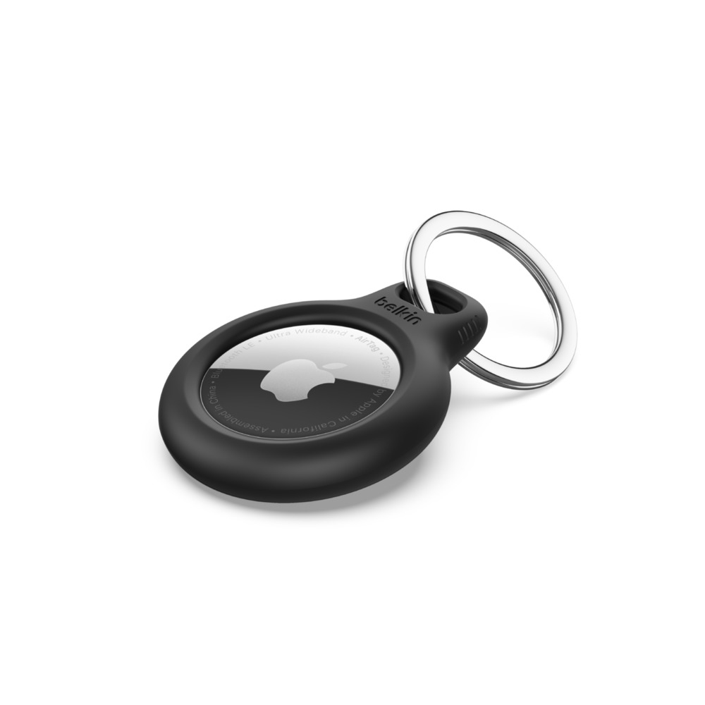 SECURE HOLDER WITH KEYRING - BLACK thumbnail