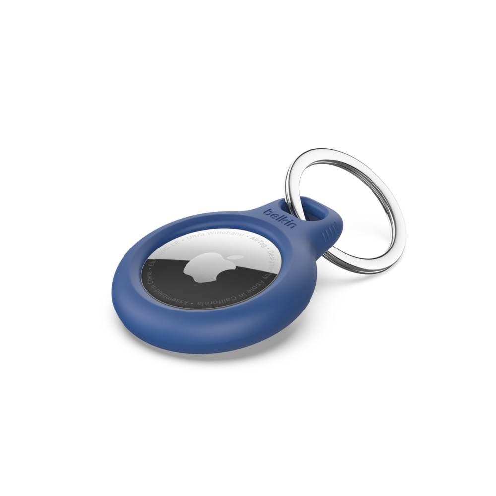 SECURE HOLDER WITH KEYRING - BLUE thumbnail