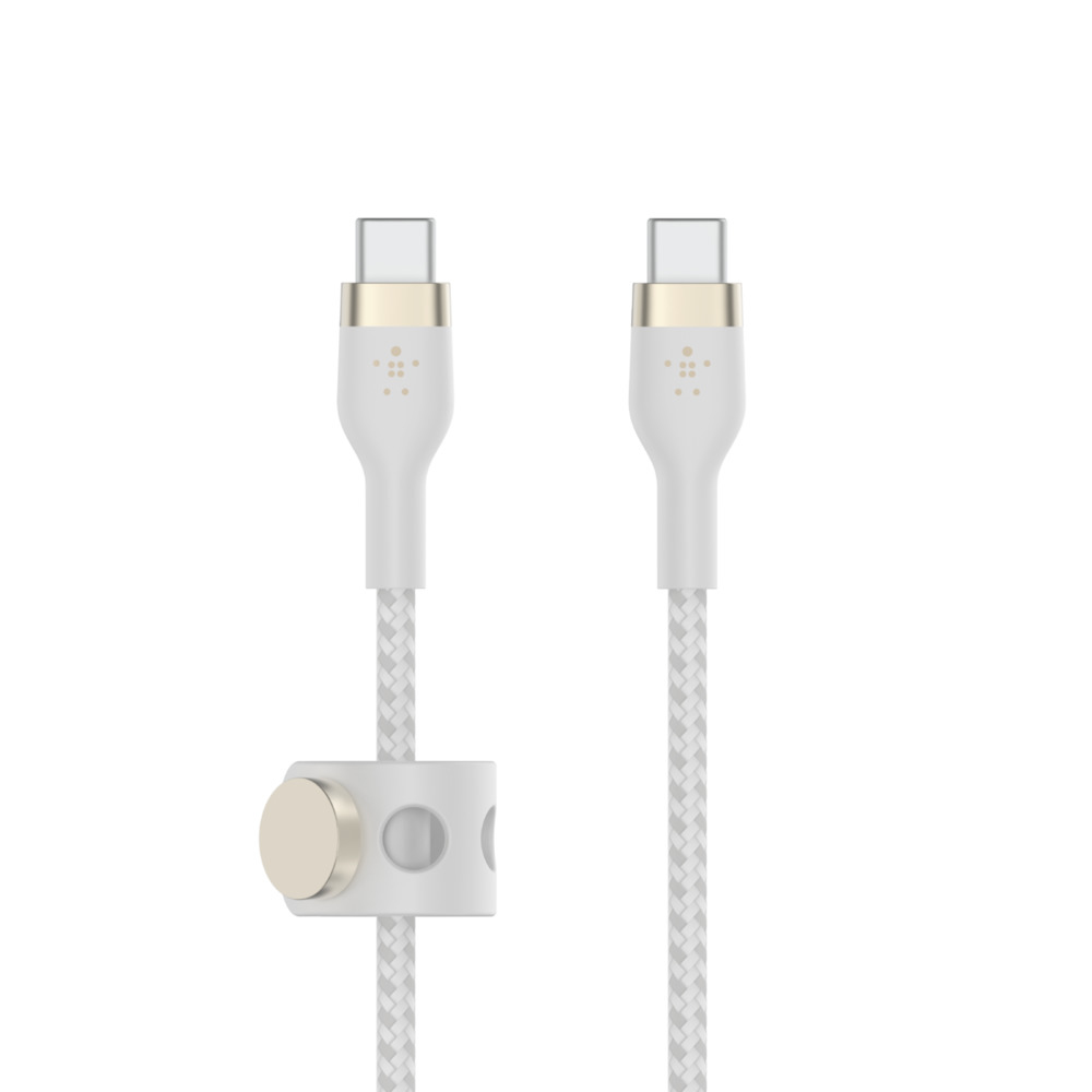 USB-C TO USB-C 2.0 BRAID SIL 2M WHT thumbnail