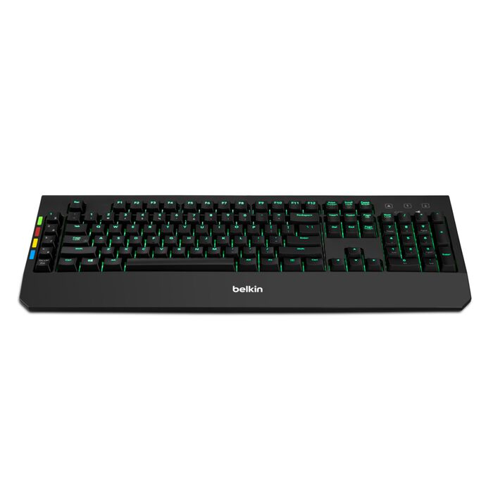 2-4-8 Port Secure KVM USB keyboard W/Lighting - UK version thumbnail