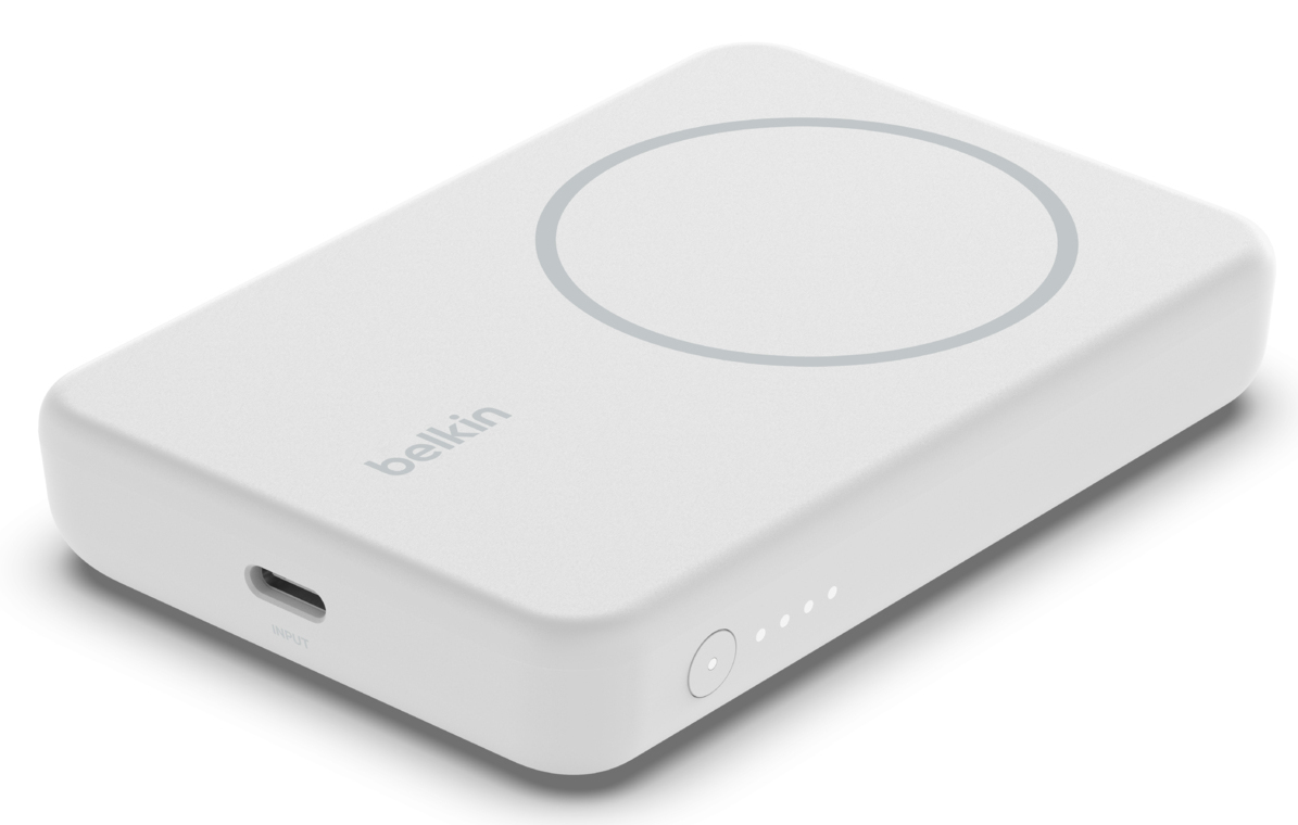 W-LESS POWERBANK WSTAND 5000MAH WHT thumbnail