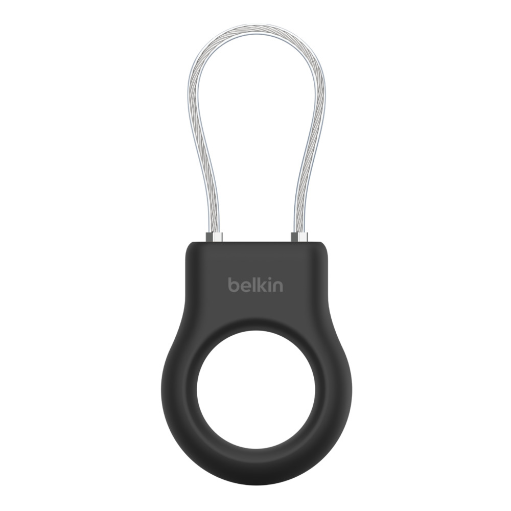 SECURE HOLDER W CABLE AIRTAG BLK thumbnail