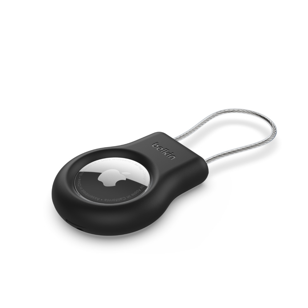 SECURE HOLDER W CABLE AIRTAG BLK thumbnail