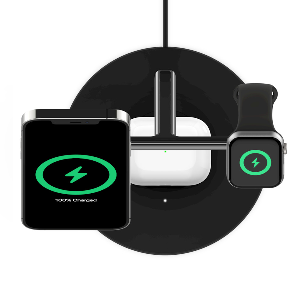 BOOSTCHRGPRO 3IN1 WIRELS CHARGER BLK thumbnail