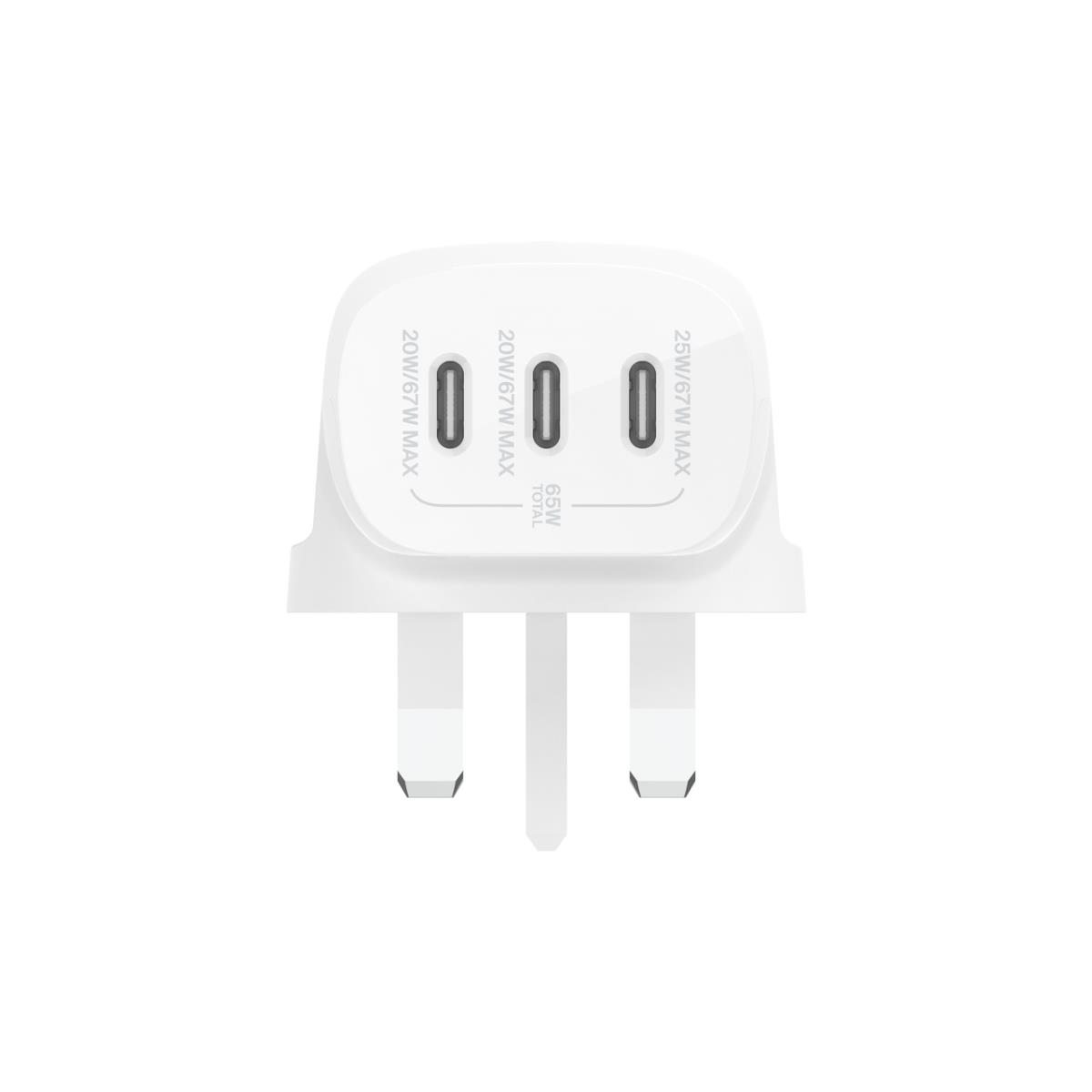 3-PORT USB-C WALL CHARGER W PPS 67W thumbnail