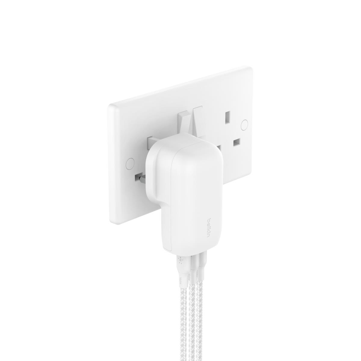 3-PORT USB-C WALL CHARGER W PPS 67W thumbnail