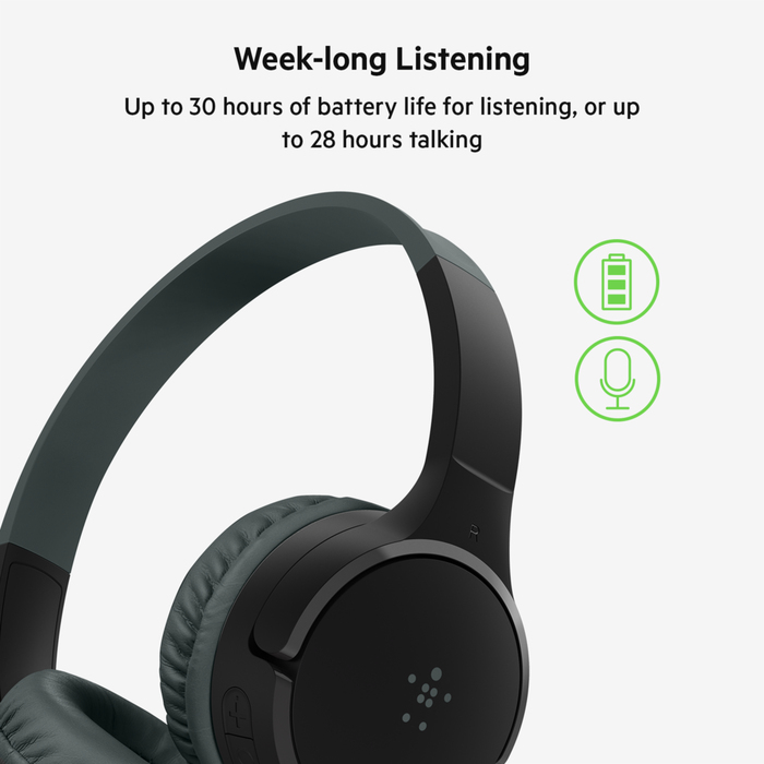 SOUNDFORM MINI KIDS HEADPHONES BLACK thumbnail